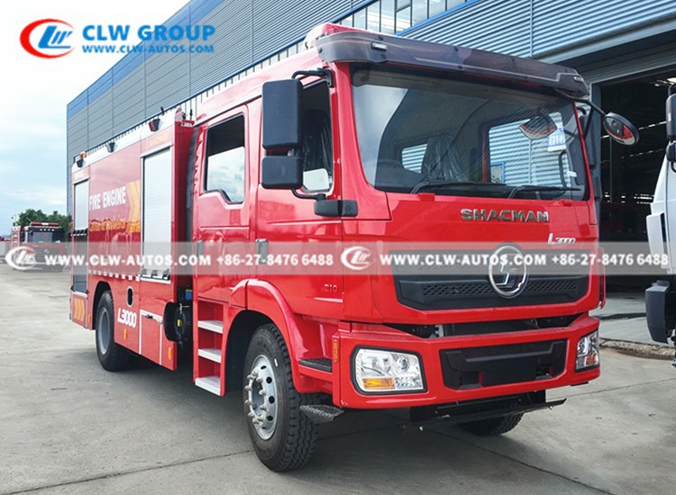 SHACMAN L3000 8T Foam Tank Fire Truck