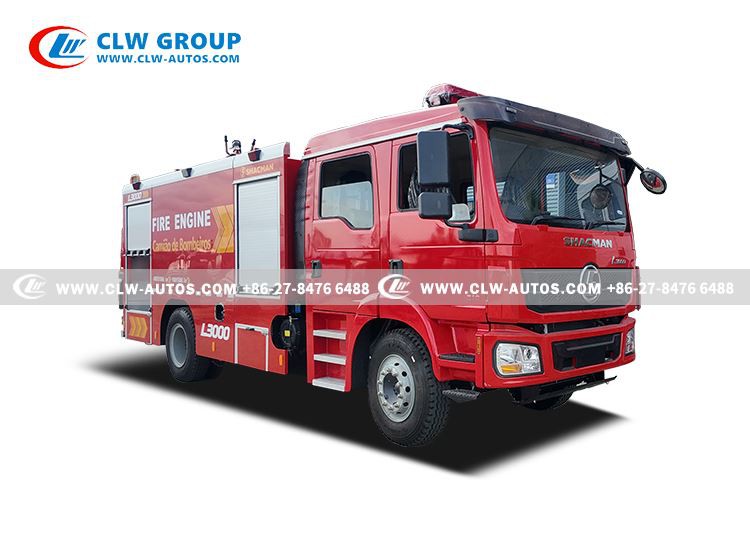 SHACMAN L3000 8T Foam Tank Fire Truck