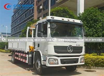 Shacman L3000 Truck With Crane 6.3Tons