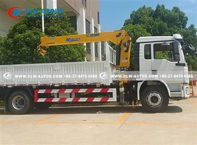 Shacman L3000 Truck With Crane 6.3Tons