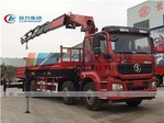 Shacman M3000 8X4 Truck Mounted 25Tons Knuckle Boom Palfinger Crane