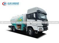 SHACMAN X3000 6x4 10Tons LPG Bobtail Truck For Kazakhstan