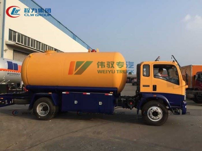 Sino Howo 15000Liters LPG Bobtail Truck
