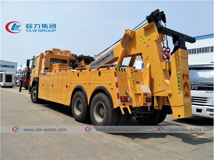 SINOTRUK HOWO 20tons 360 Degree Rotation Wrecker Towing Truck