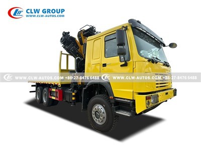 2.howo16Ton Crane Flatbed Tow Truck