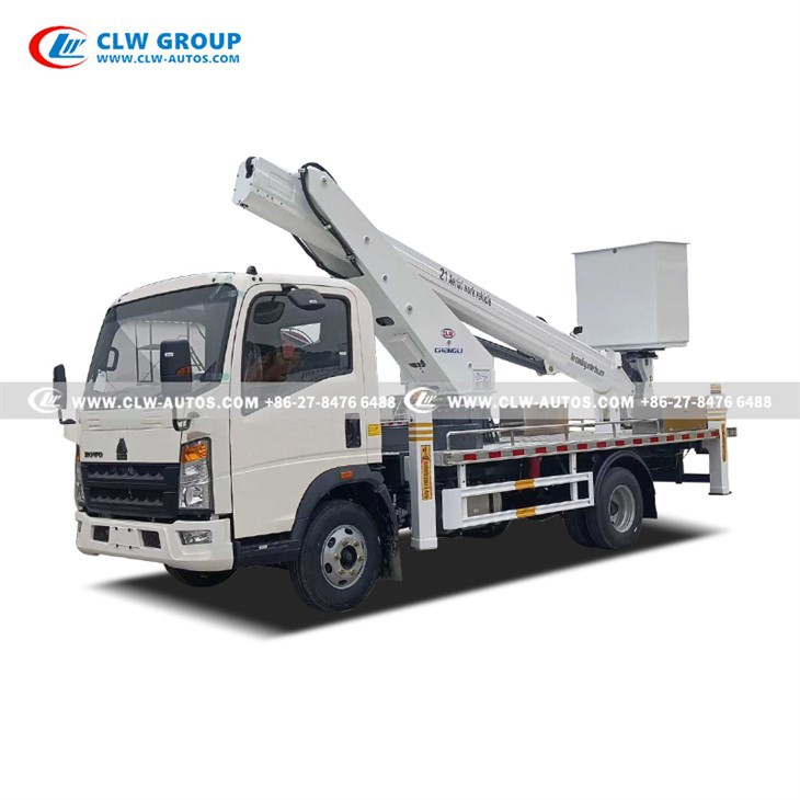 Sinotruk 21m Aerial Work Platform Truck