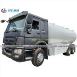 Sinotruk 336HP 20,000Liters 10Tons LPG Bullet Truck