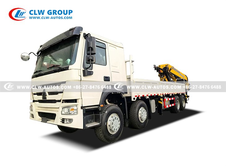 Sinotruk 33Ton Folding Boom Crane Truck