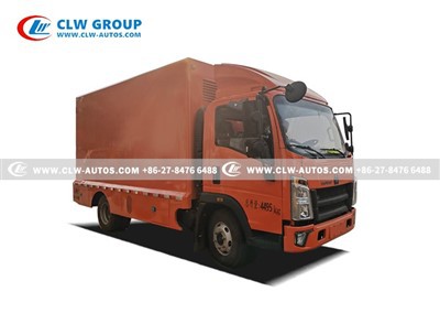 Sinotruk Euro2 Full Color LED Display Truck