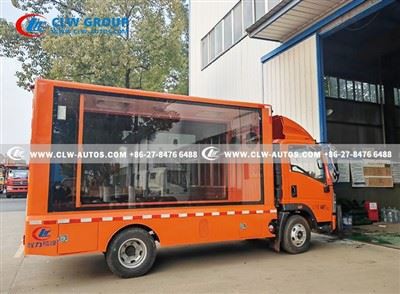 Sinotruk Euro2 Full Color LED Display Truck
