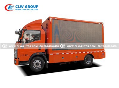 Sinotruk Euro2 Full Color LED Display Truck