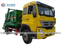Sinotruk HOMAN 10CBM Swing Arm Garbage Truck