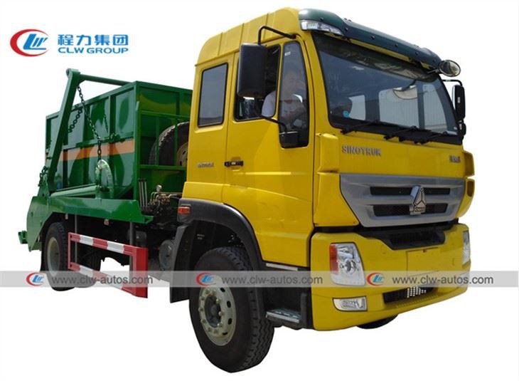 Sinotruk HOMAN 10CBM Swing Arm Garbage Truck
