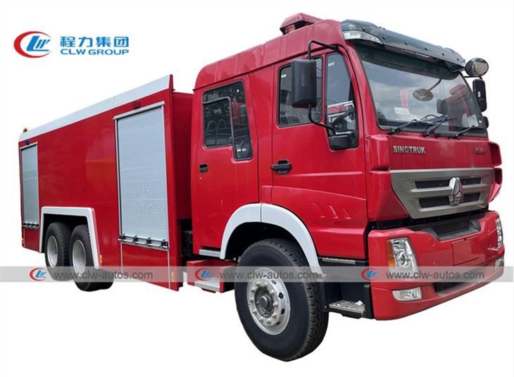 12Tons Emergency Rescue Fire Fighting Truck