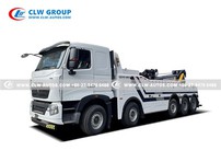 Sinotruk HOWO 10*4 5 Axles 40 Tons Recovery Integrated Wrecker Tow Truck