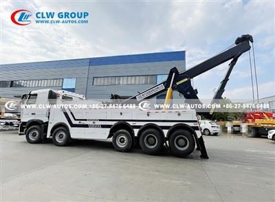 Sinotruk HOWO 10*4 5 Axles 40 Tons Recovery Integrated Wrecker Tow Truck