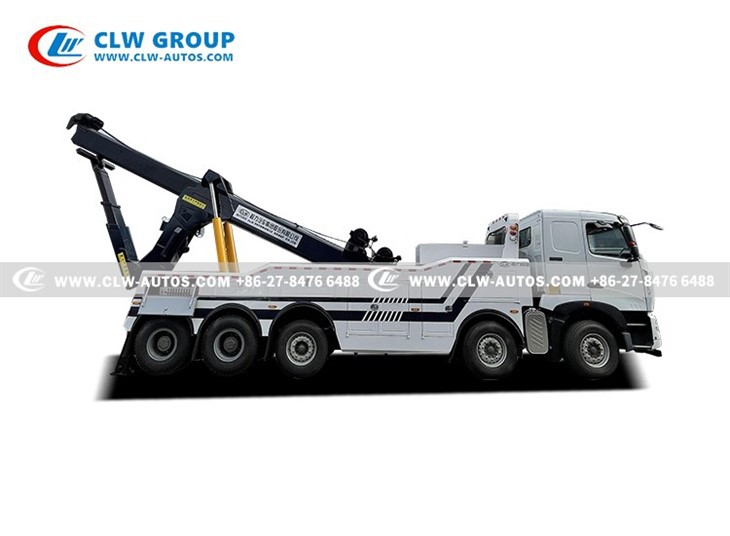 Sinotruk HOWO 10*4 5 Axles 40 Tons Recovery Integrated Wrecker Tow Truck