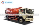 HOWO 10cbm Jurop Pump Vacuum Sewage Truck