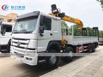 Sinotruk Howo Truck With 12Tons XCMG Crane