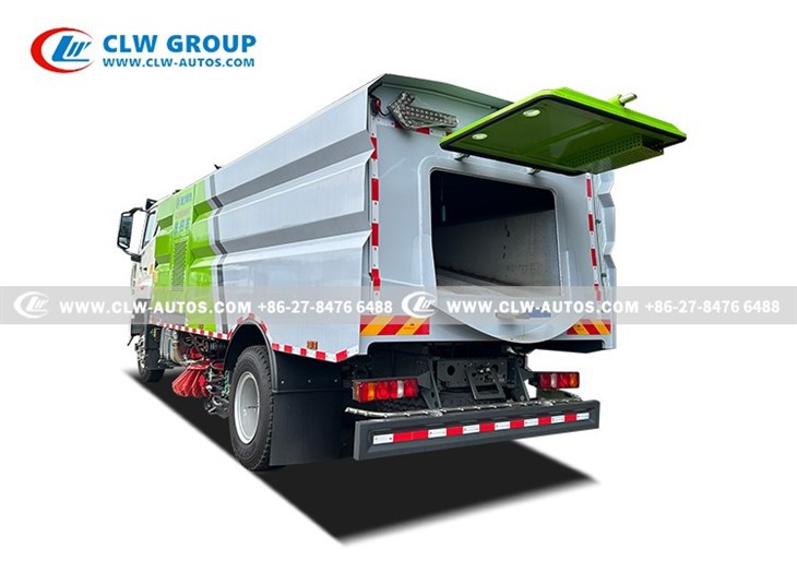 SINOTRUK HOWO 16m3 Street Sweeping And Washing Truck