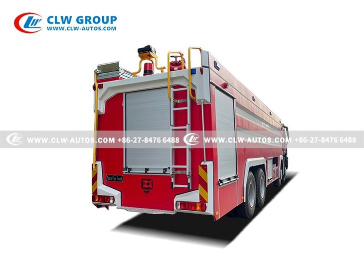 Sinotruk HOWO 20 Tons Foam Fire Truck