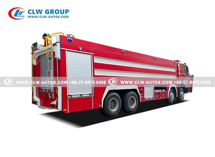 Sinotruk HOWO 20 Tons Foam Fire Truck