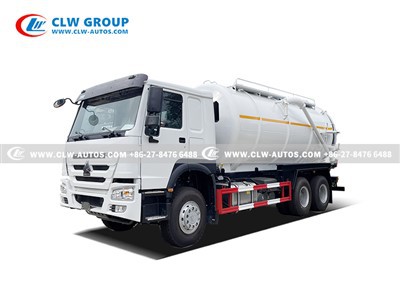 SINOTRUK HOWO 20m3 Vacuum Suction Truck