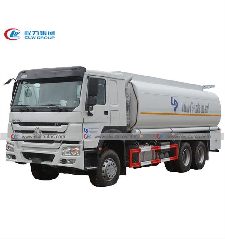 SINOTRUK Howo 25cbm Mobile Fuel Dispenser Truck