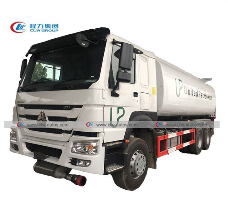 SINOTRUK Howo 25cbm Mobile Fuel Dispenser Truck