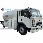 Sinotruk HOWO 4*2 15m3 7.5ton LPG Tanker Truck