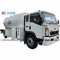 Sinotruk HOWO 4*2 15m3 7.5ton LPG Tanker Truck