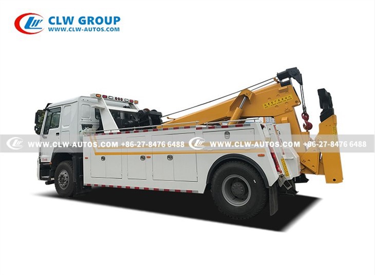 Sinotruk HOWO 4x2 270HP 13 Tons Road Wrecker Truck