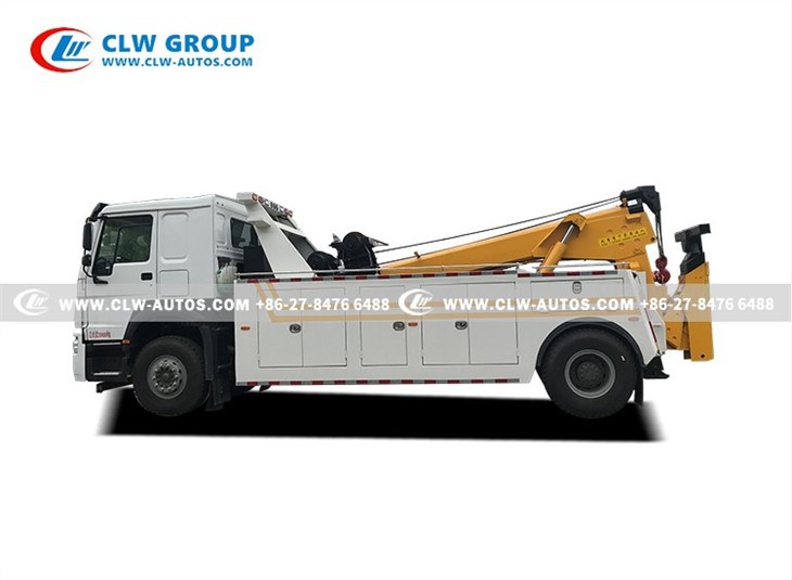 Sinotruk HOWO 4x2 270HP 13 Tons Road Wrecker Truck