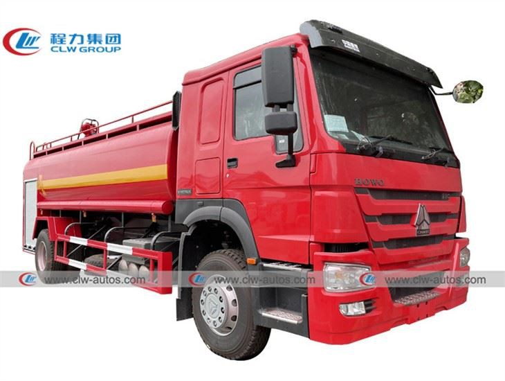 Sinotruk HOWO 4X2 15000liters Fire Fighting Water Tank Spraying Truck
