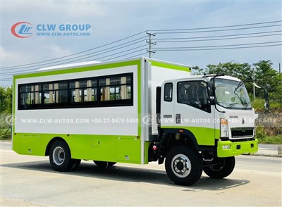 SINOTRUK HOWO 4X4 BUS