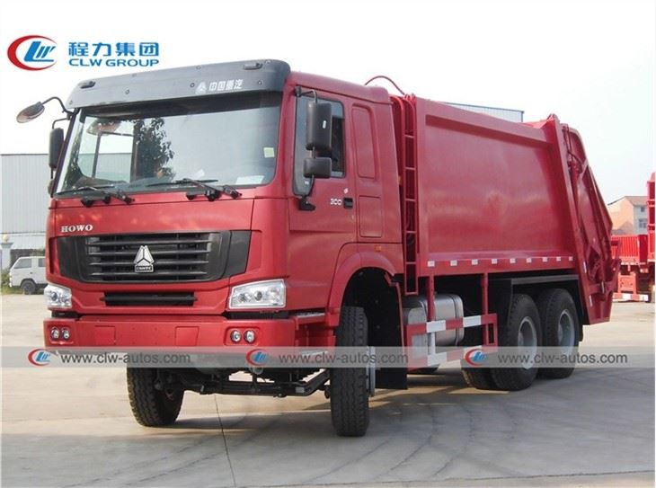 SINOTRUK HOWO 6X4 15000Liters Garbage Compactor Truck