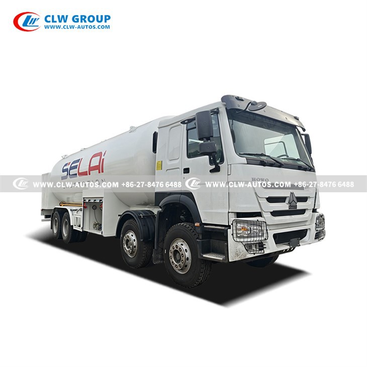 17 Tonnes LPG Bobtail Truck HOWO