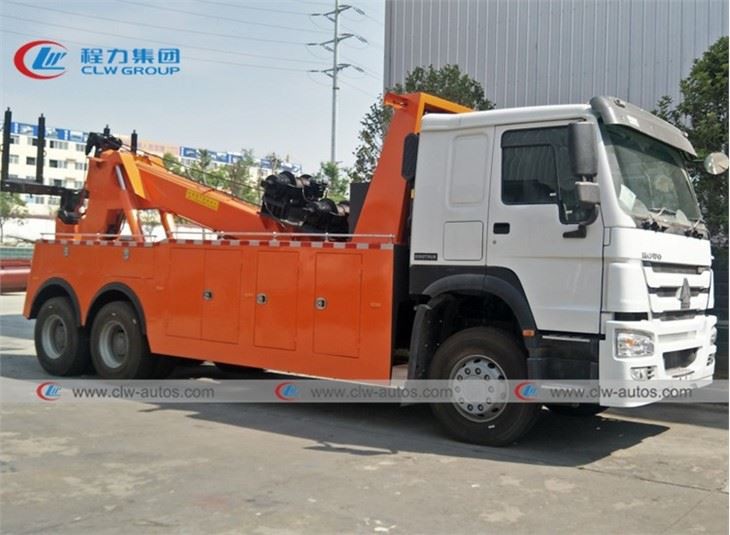 Sinotruk HOWO 6x4 371hp 20Tons Road Wrecker Rescue Truck