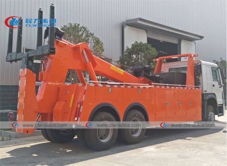 Sinotruk HOWO 6x4 371hp 20Tons Road Wrecker Rescue Truck