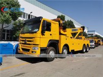 Sinotruk Howo 8X4 420hp 50Tons Towing Truck