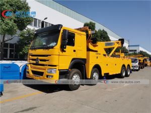 Sinotruk Howo 8X4 420hp 50Tons Towing Truck