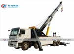 HOWO 360 Degree Rotation 50Tons Wrecker Truck