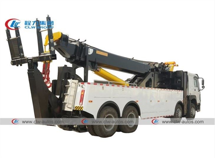 HOWO 360 Degree Rotation 50Tons Wrecker Truck