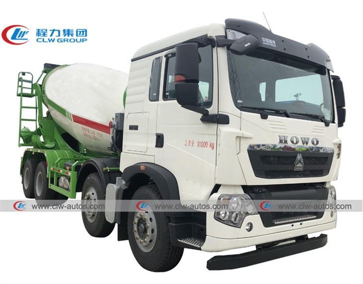 Sinotruk HOWO 8X4 Heavy Duty 16000 Liters Big Volume Concrete Mixer Truck