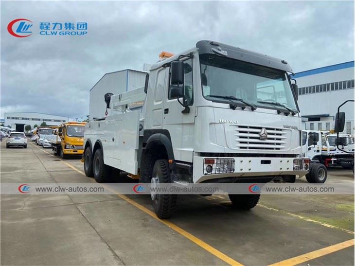 Sinotruk Howo Off Road 6x6 10Tons Rotator Recovery Truck