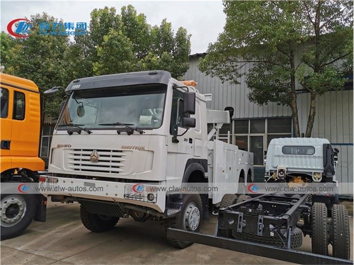 Sinotruk Howo Off Road 6x6 10Tons Rotator Recovery Truck