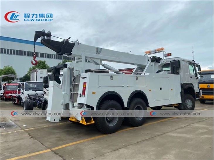 Sinotruk Howo Off Road 6x6 10Tons Rotator Recovery Truck