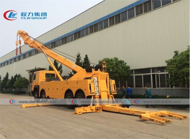 Sinotruk HOWO Rotary Boom 50T Wrecker Tow Truck