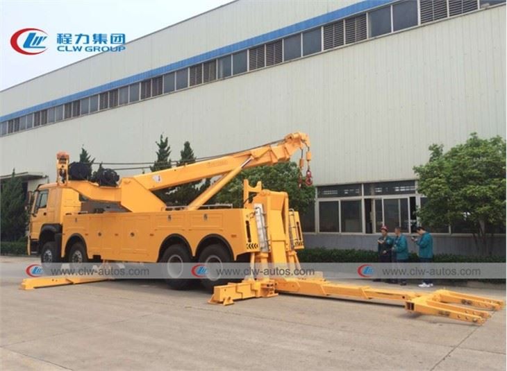 Sinotruk HOWO Rotary Boom 50T Wrecker Tow Truck