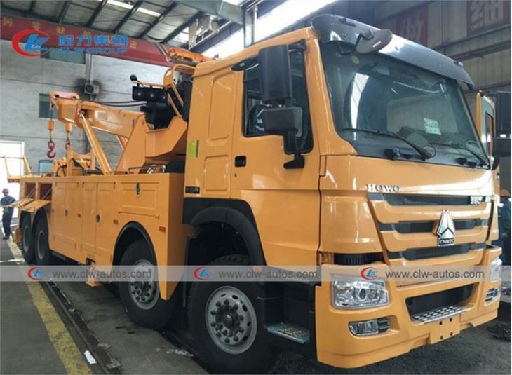 Sinotruk HOWO Rotary Boom 50T Wrecker Tow Truck